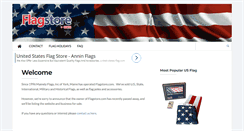 Desktop Screenshot of flagstore.com